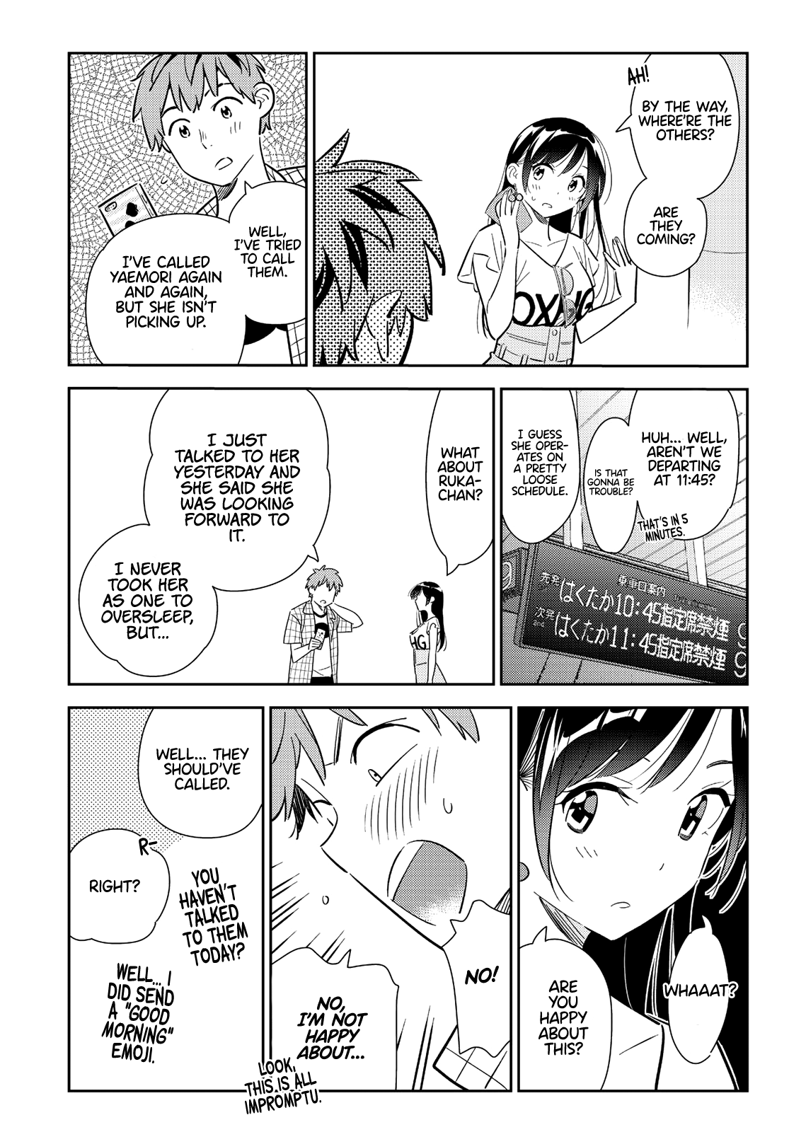 Kanojo, Okarishimasu chapter 132 - page 13