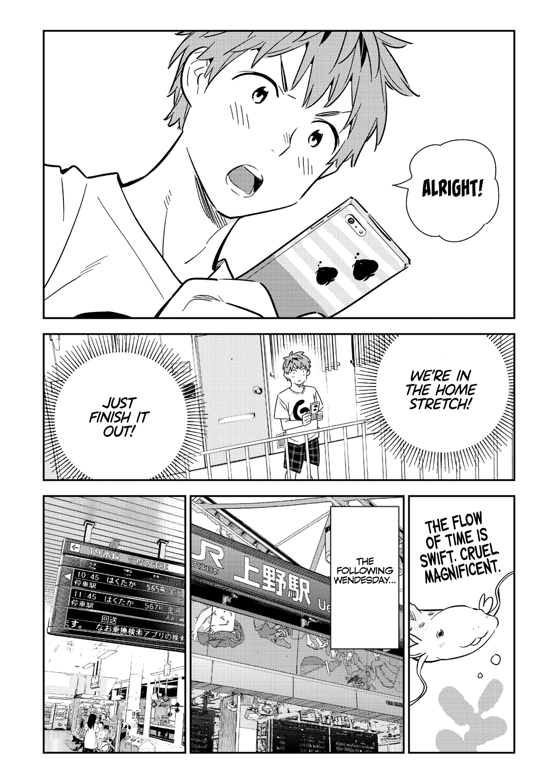 Kanojo, Okarishimasu chapter 132 - page 9