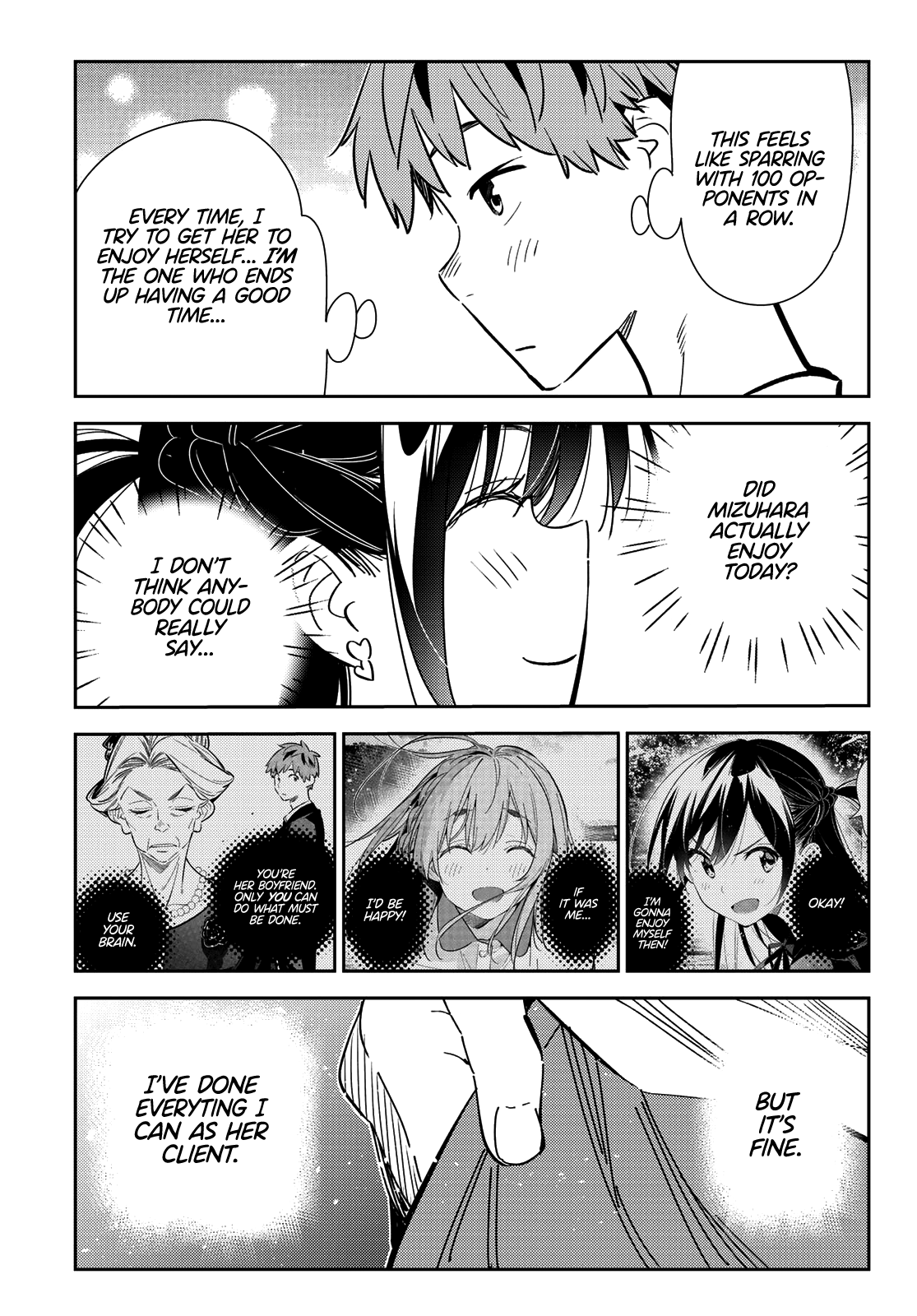 Kanojo, Okarishimasu chapter 162 - page 12