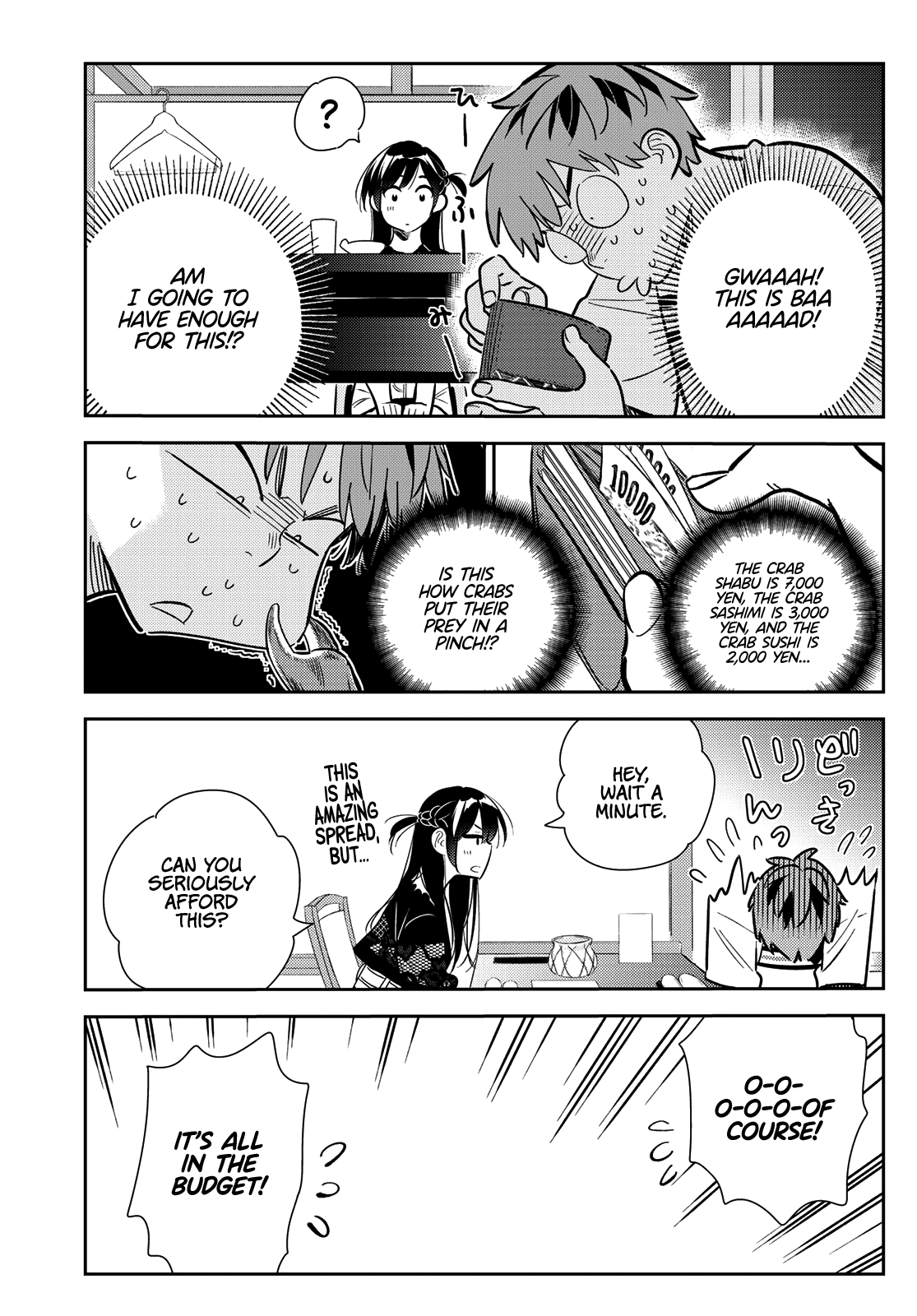 Kanojo, Okarishimasu chapter 162 - page 4