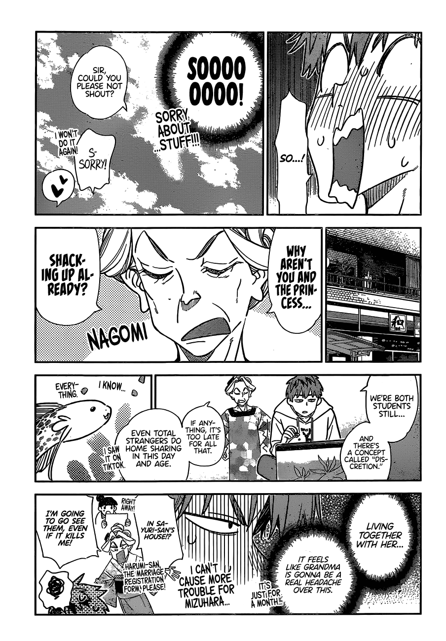 Kanojo, Okarishimasu chapter 256 - page 14