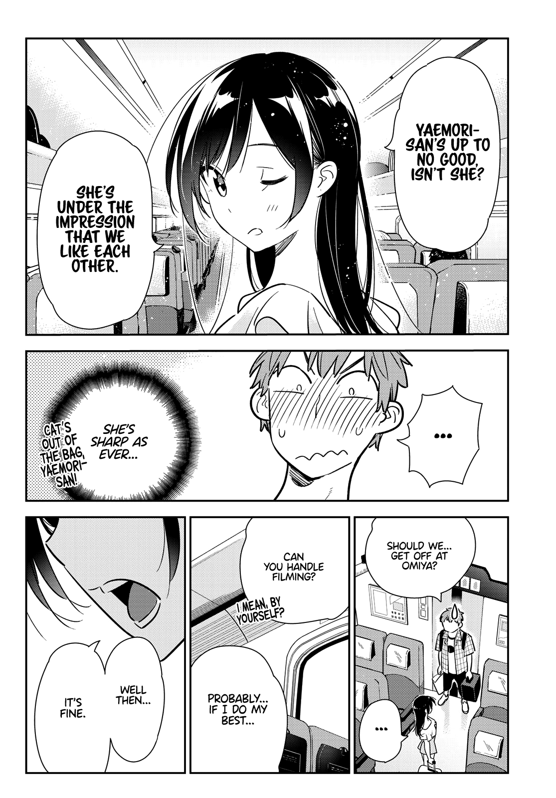 Kanojo, Okarishimasu chapter 133 - page 14