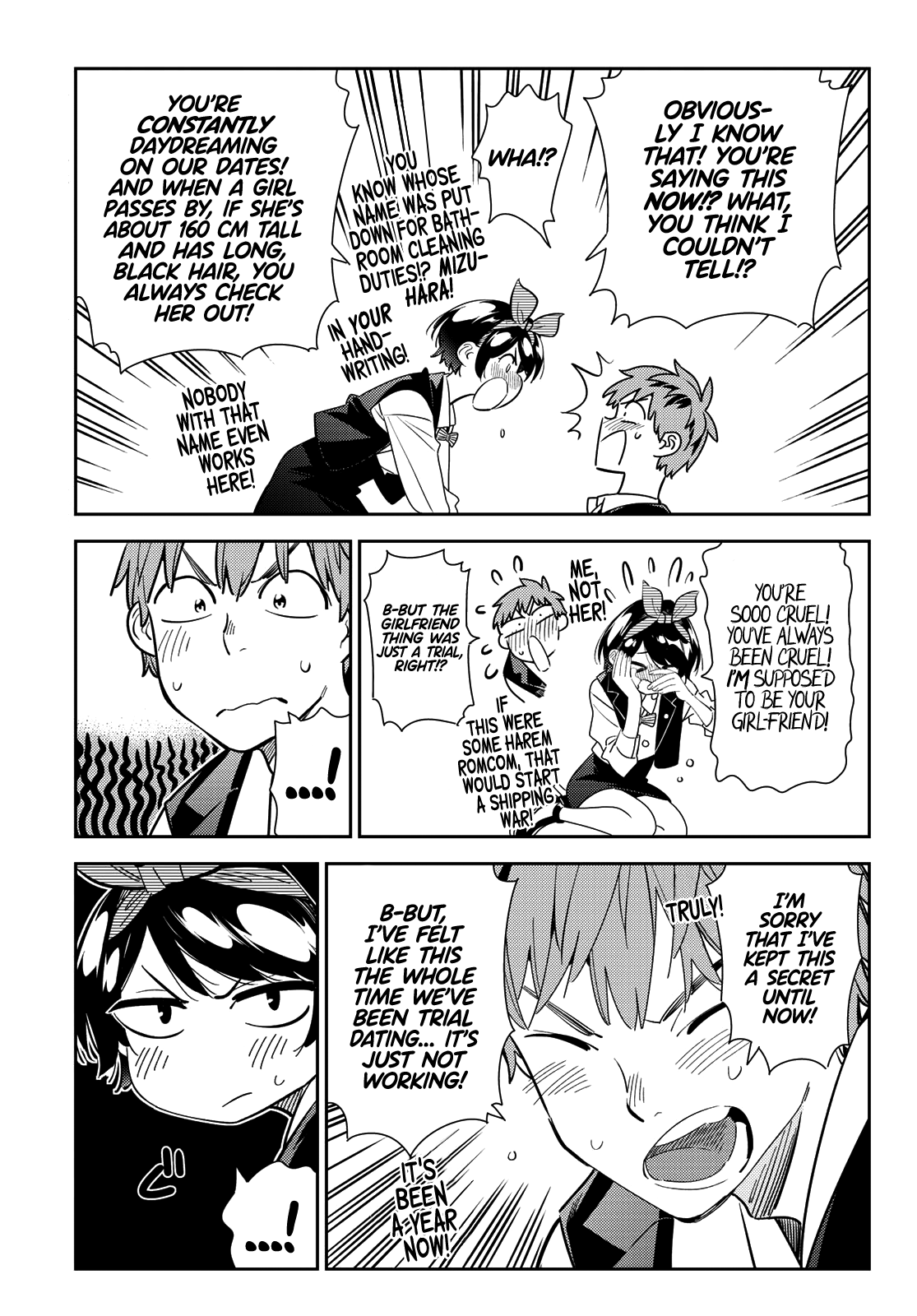 Kanojo, Okarishimasu chapter 180 - page 6