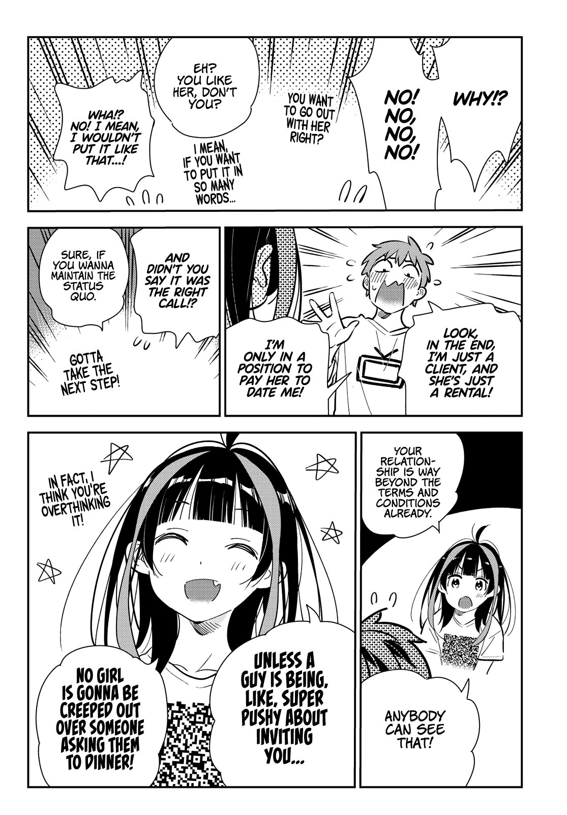 Kanojo, Okarishimasu chapter 165 - page 17