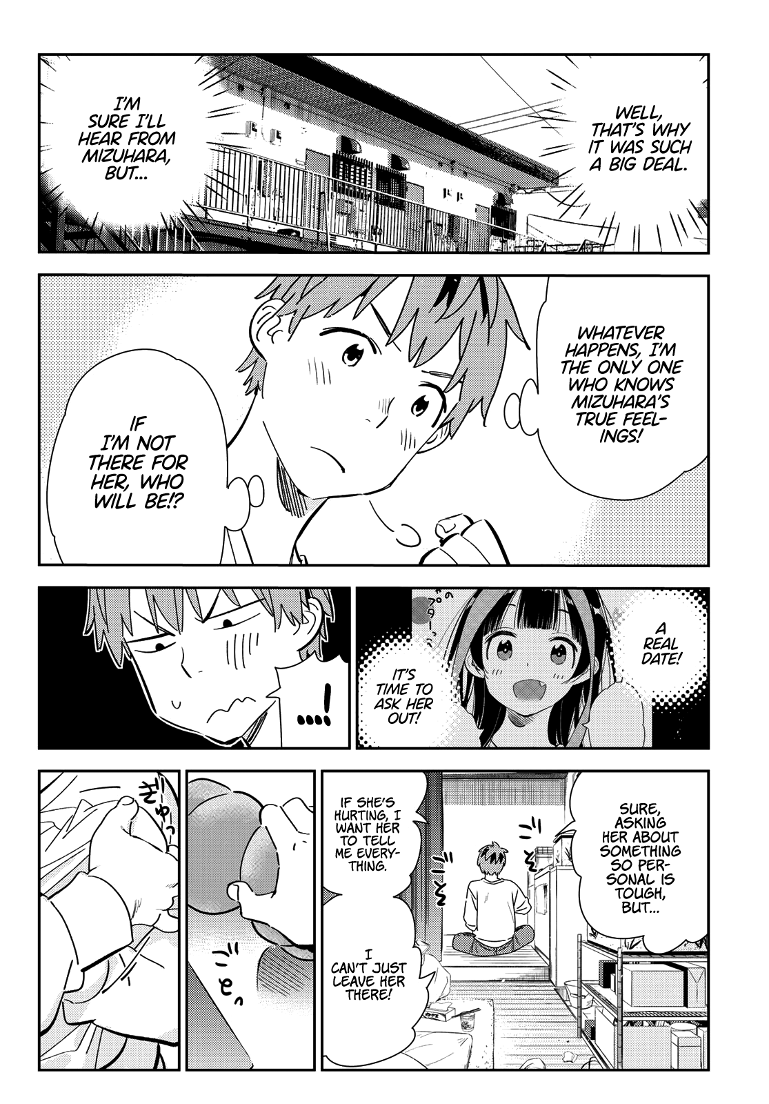 Kanojo, Okarishimasu chapter 166 - page 7