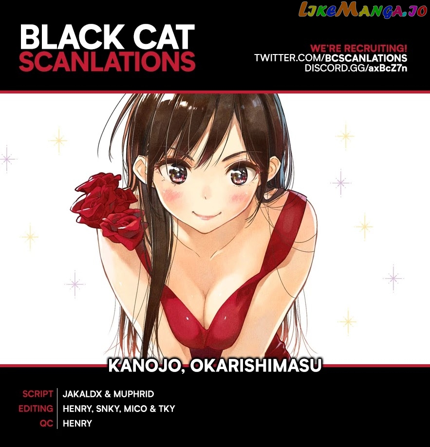 Kanojo, Okarishimasu chapter 184 - page 1