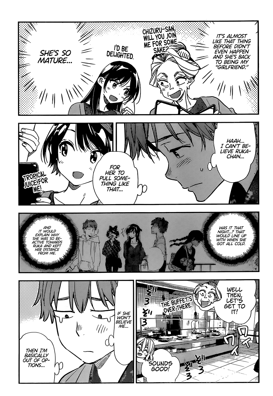 Kanojo, Okarishimasu chapter 201 - page 14