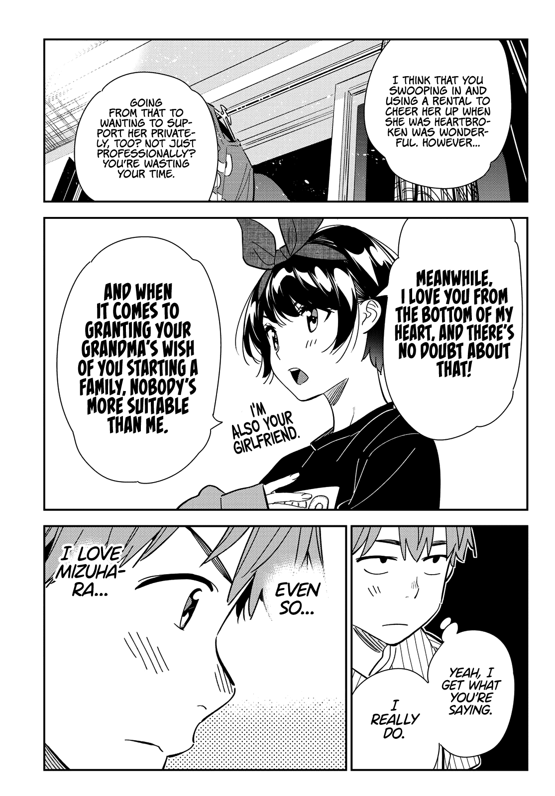 Kanojo, Okarishimasu chapter 185 - page 10