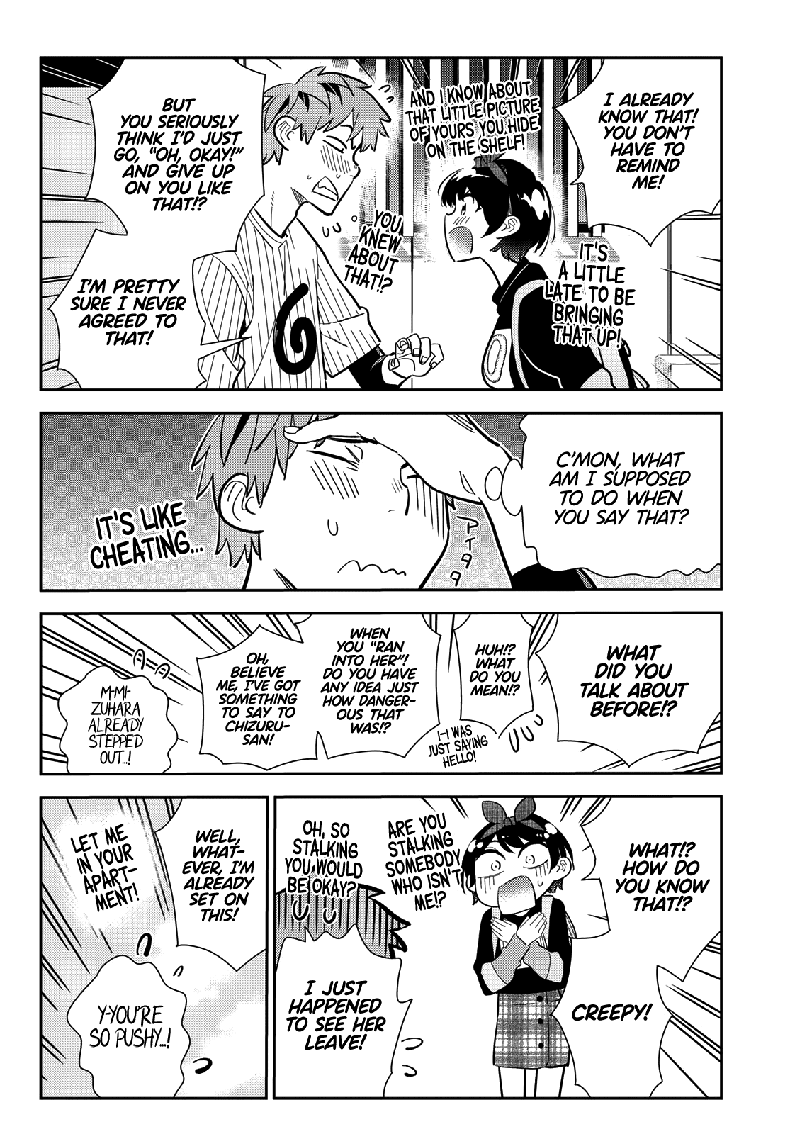 Kanojo, Okarishimasu chapter 185 - page 5