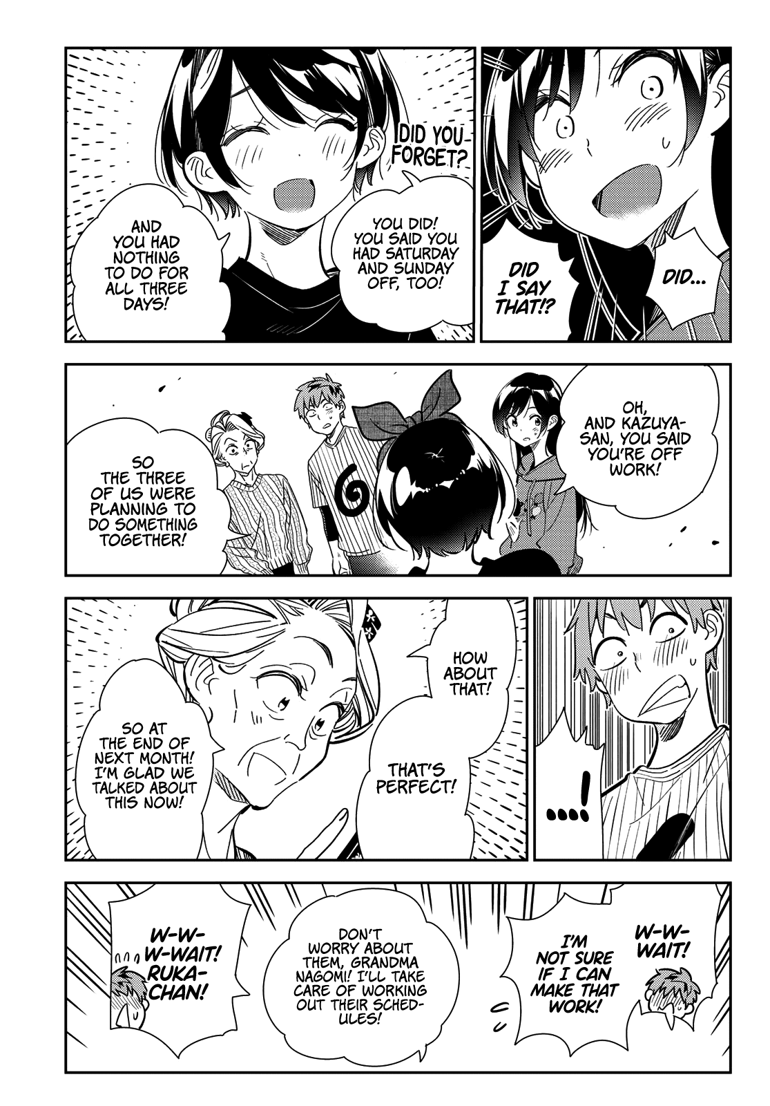 Kanojo, Okarishimasu chapter 186 - page 14