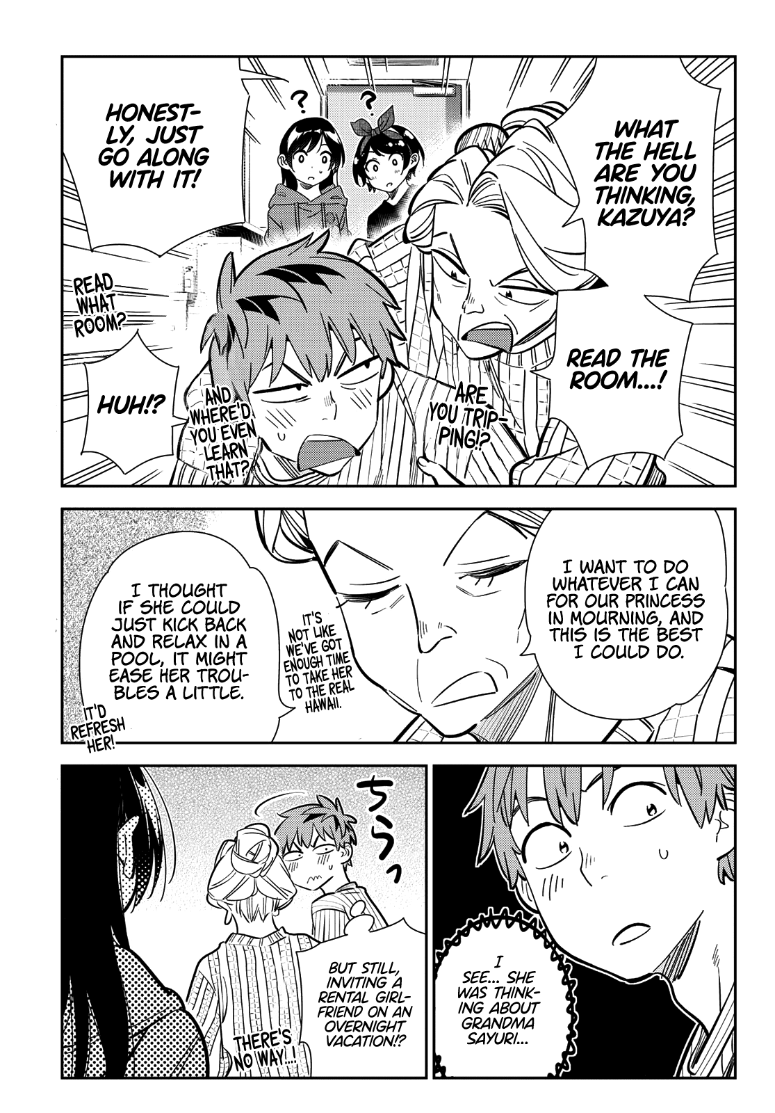 Kanojo, Okarishimasu chapter 186 - page 8