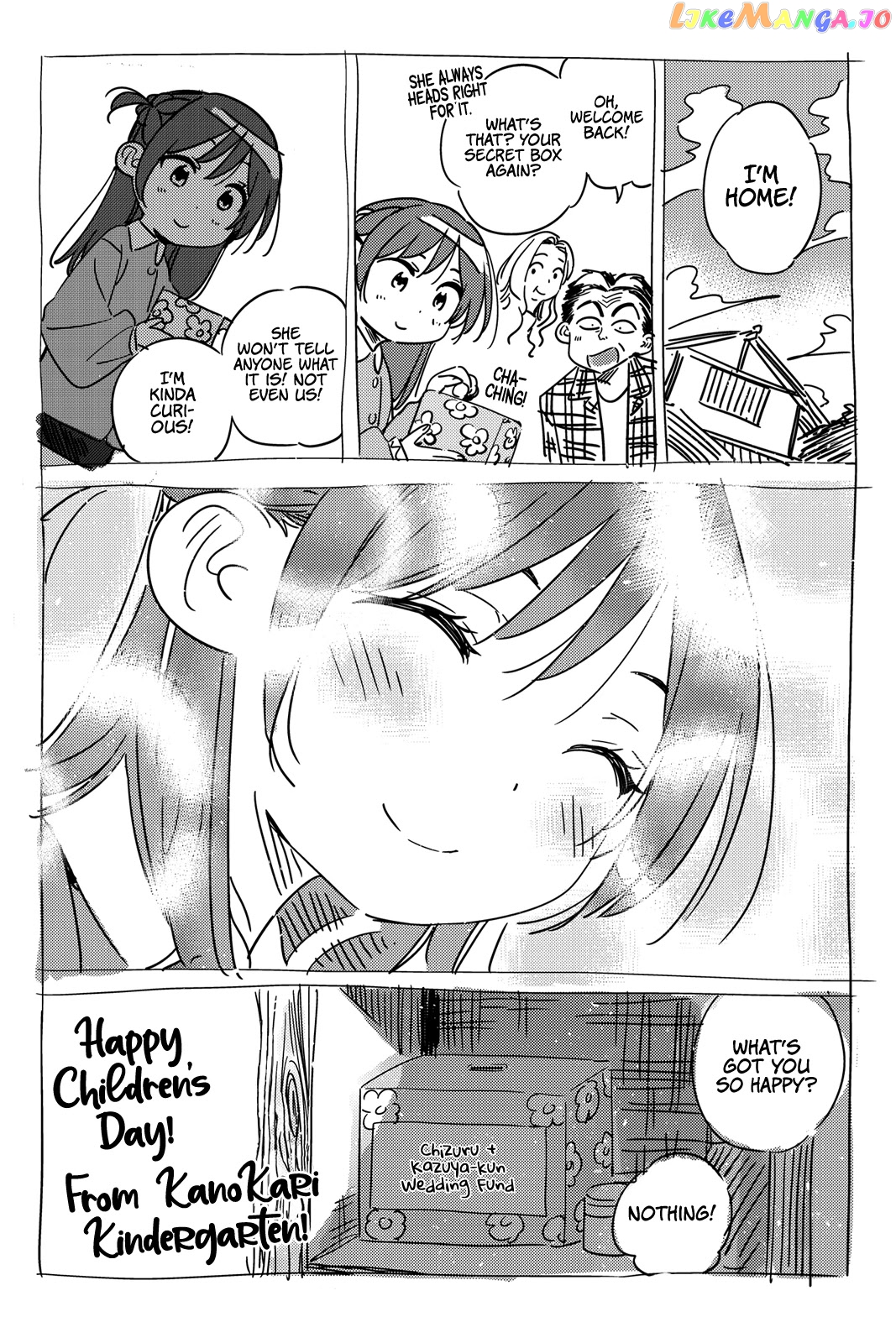 Kanojo, Okarishimasu chapter 186.5 - page 8