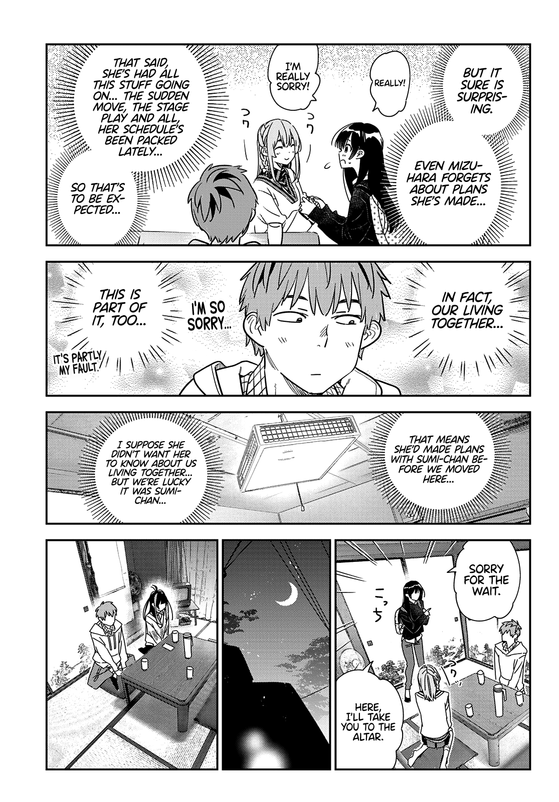 Kanojo, Okarishimasu chapter 267 - page 10
