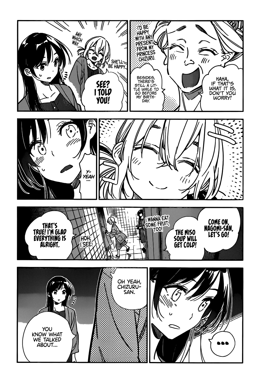 Kanojo, Okarishimasu chapter 208 - page 16