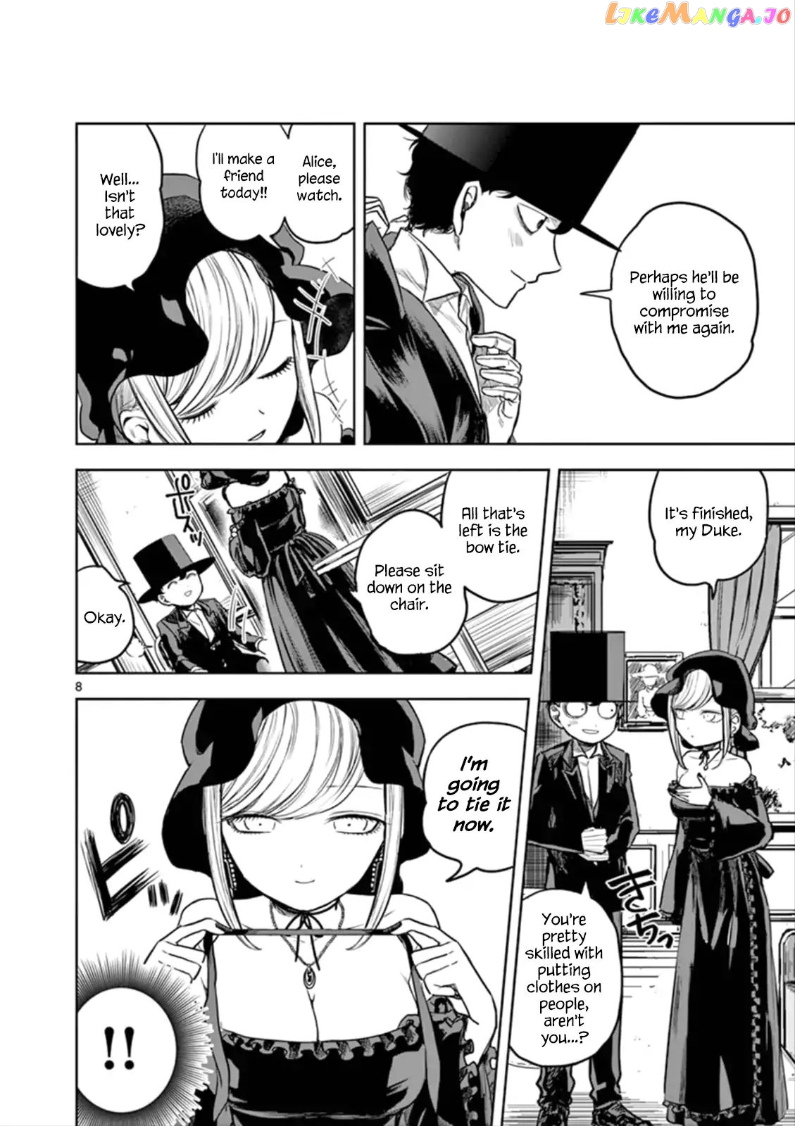 The Duke of Death And His Black Maid chapter 2 - page 8