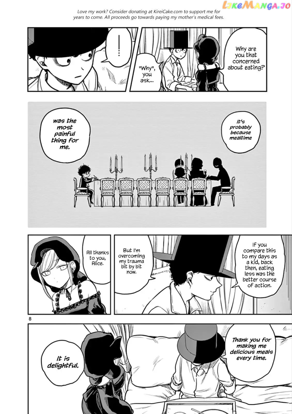 The Duke of Death And His Black Maid chapter 7 - page 8