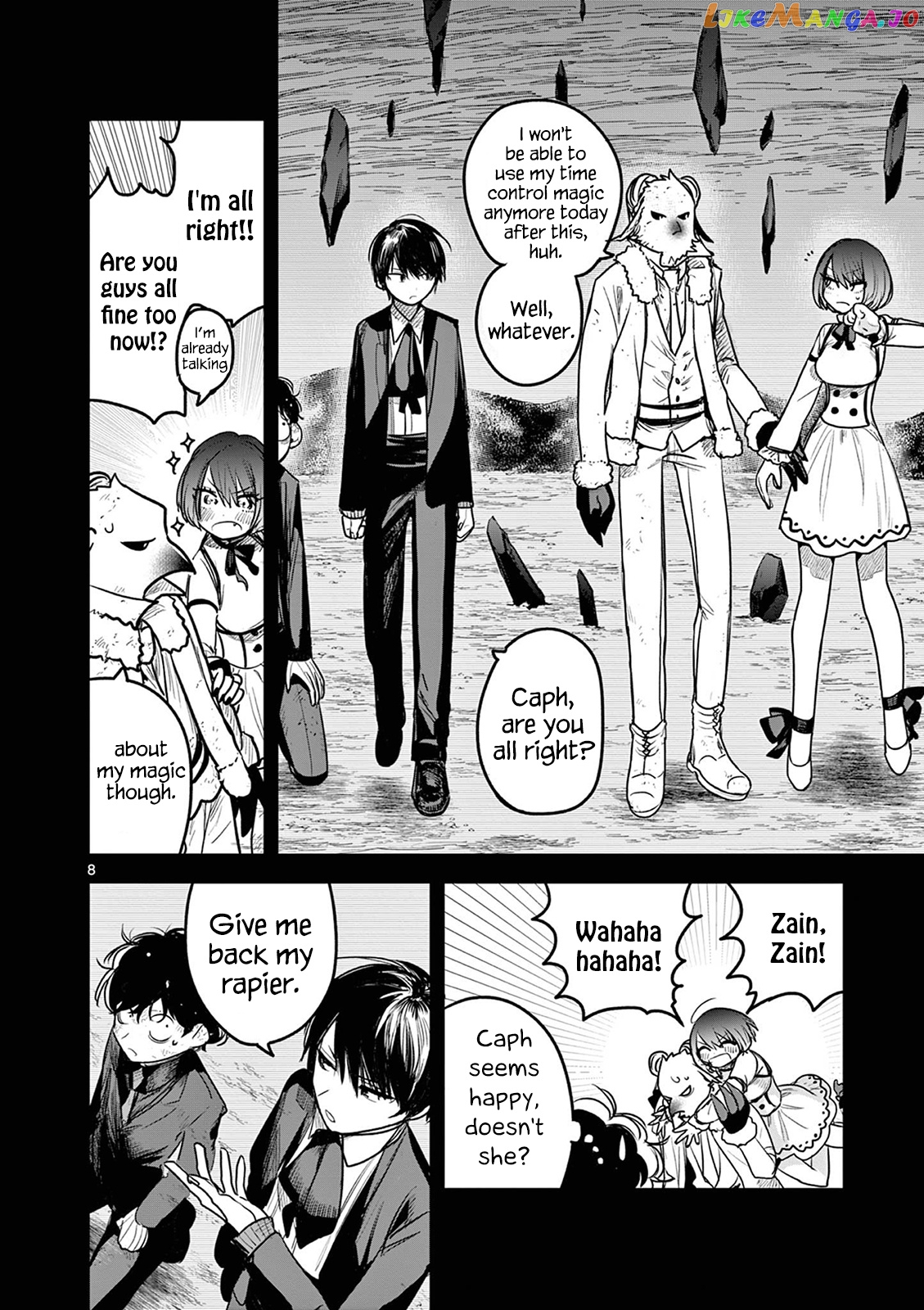 The Duke of Death And His Black Maid chapter 211 - page 8