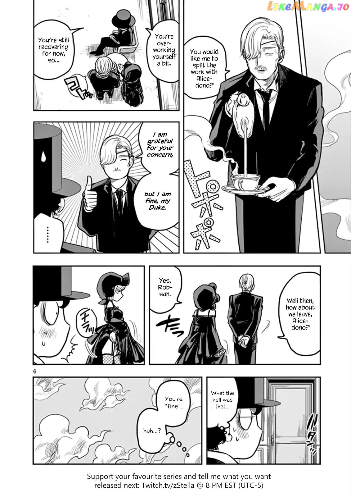 The Duke of Death And His Black Maid chapter 8 - page 6