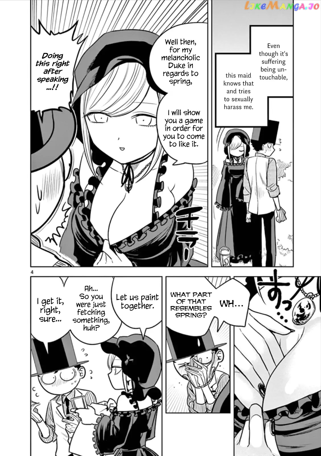 The Duke of Death And His Black Maid chapter 56.1 - page 4