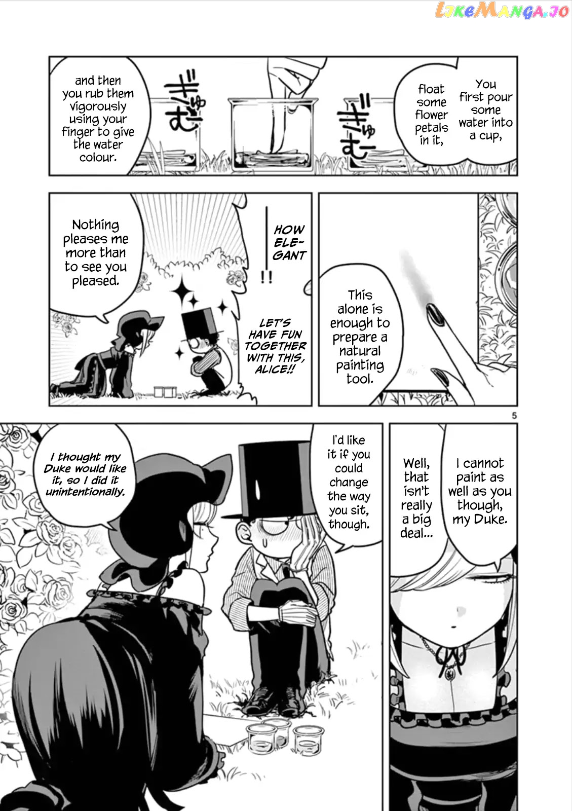 The Duke of Death And His Black Maid chapter 56.1 - page 5