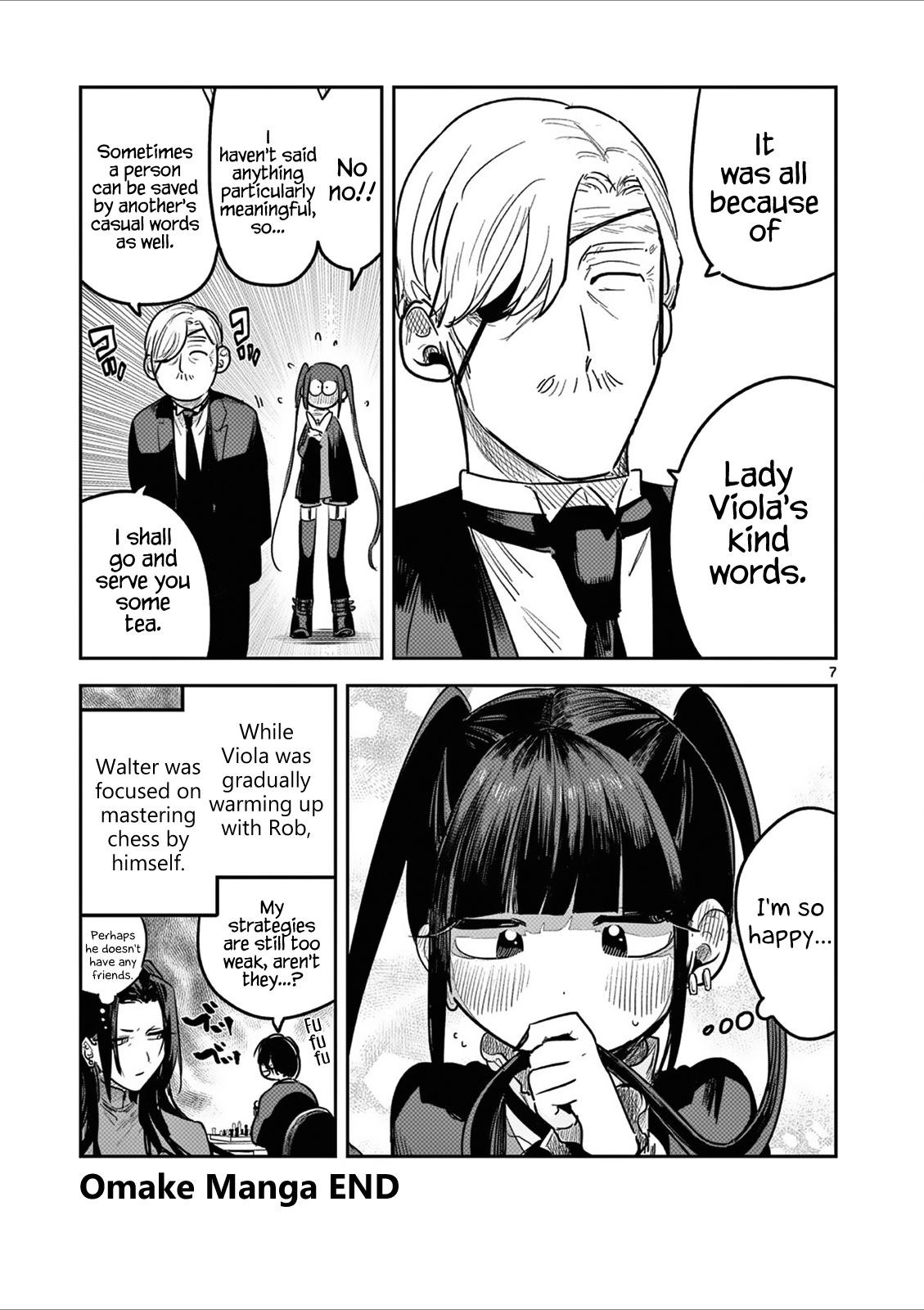 The Duke of Death And His Black Maid chapter 171.5 - page 7