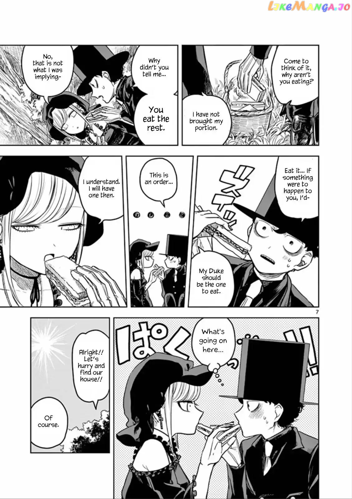 The Duke of Death And His Black Maid chapter 10 - page 7