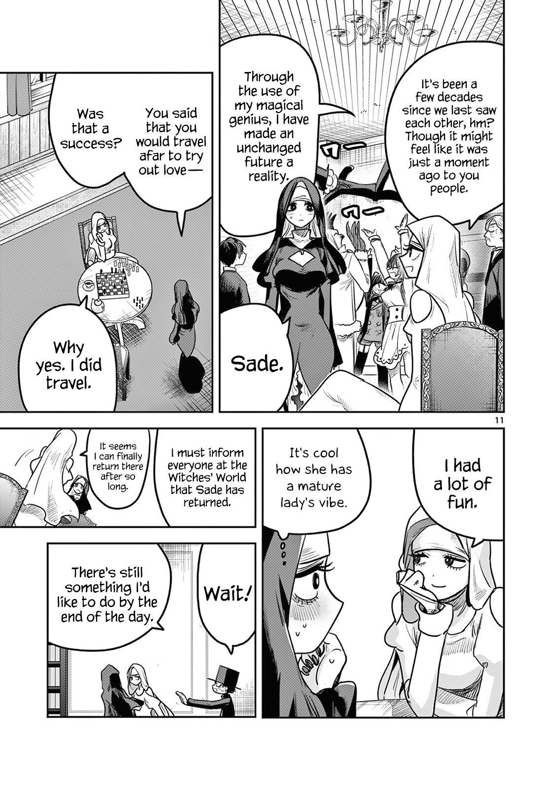 The Duke of Death And His Black Maid chapter 214 - page 11