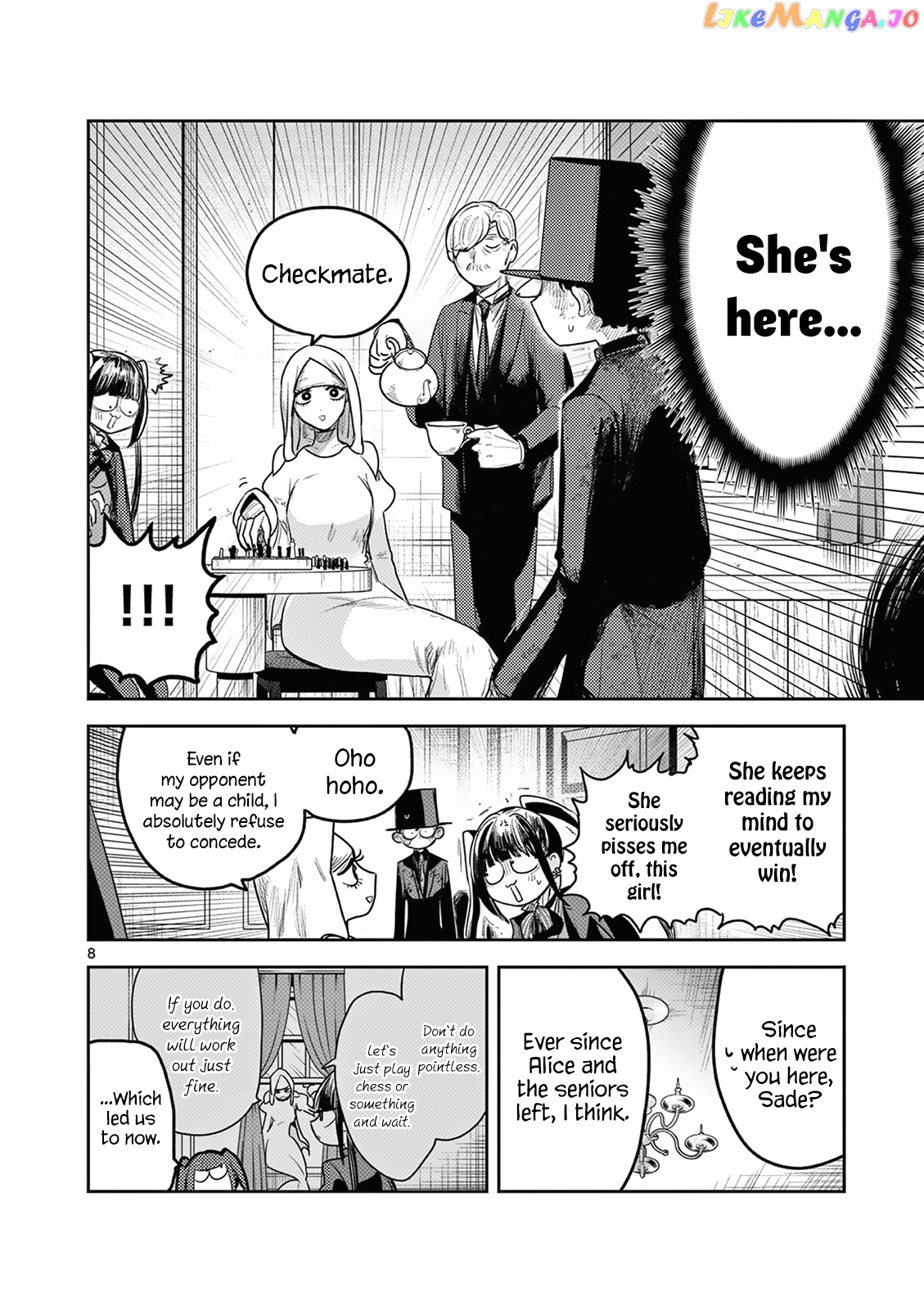 The Duke of Death And His Black Maid chapter 214 - page 8