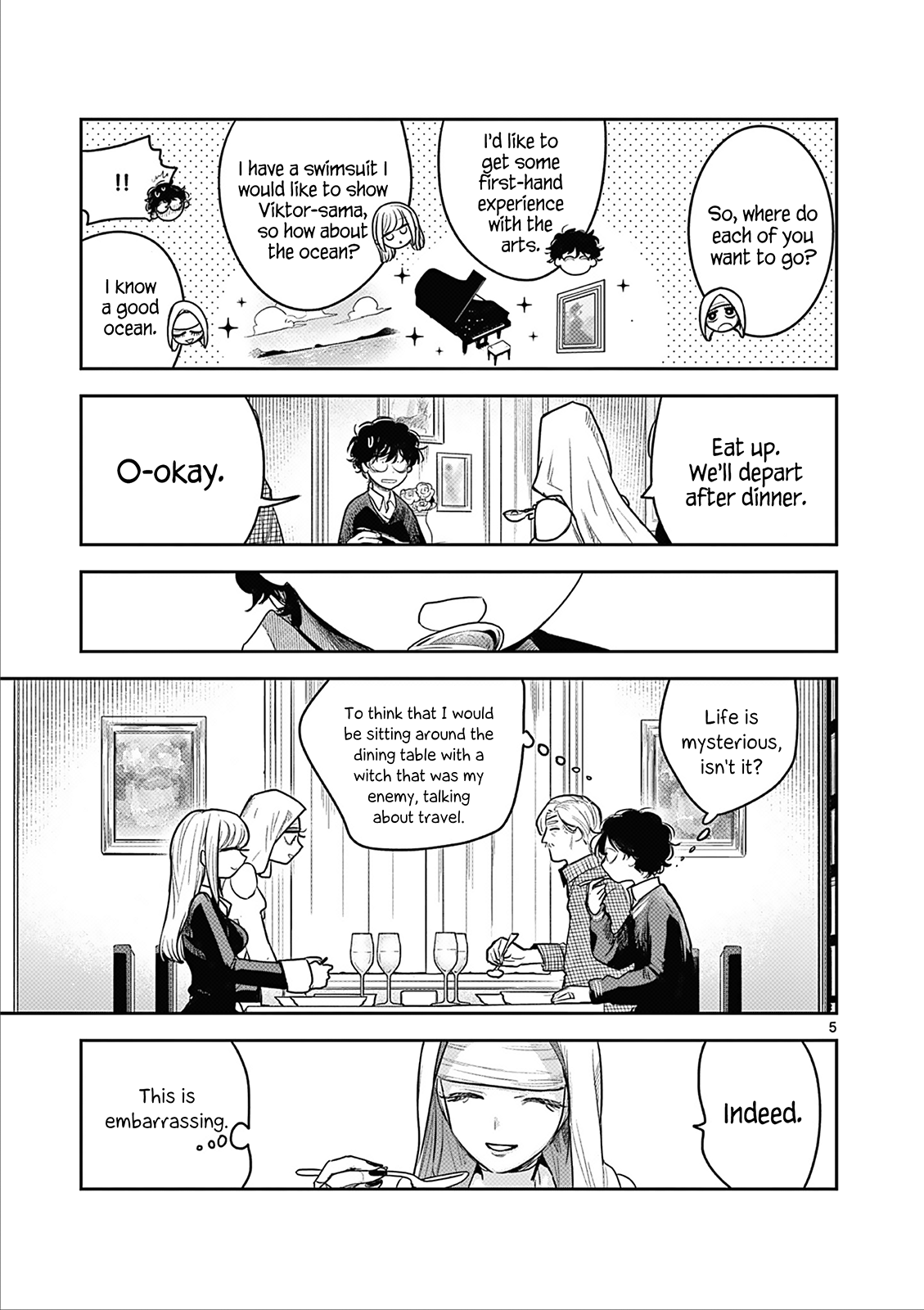 The Duke of Death And His Black Maid chapter 225 - page 5