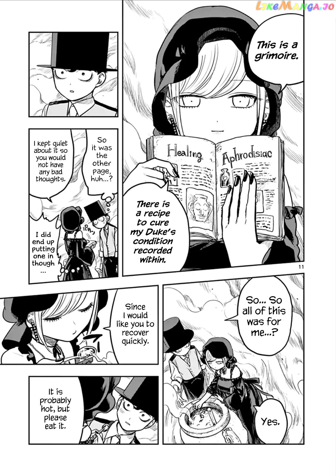 The Duke of Death And His Black Maid chapter 11 - page 11