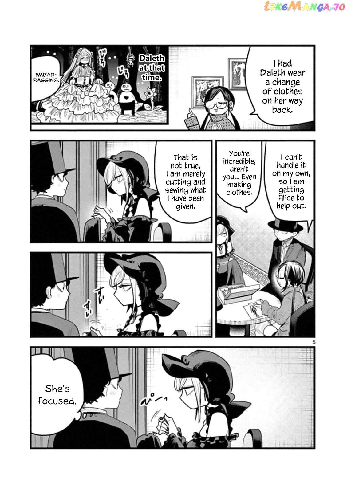 The Duke of Death And His Black Maid chapter 173 - page 5