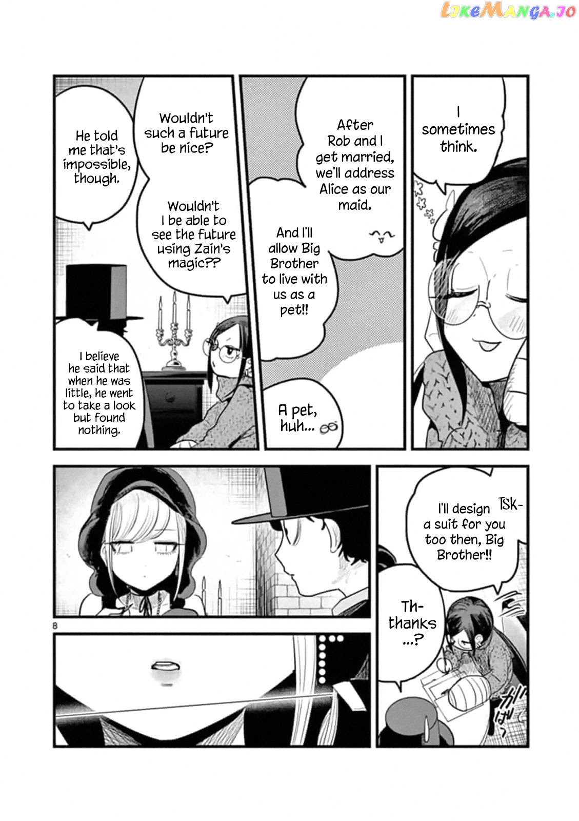 The Duke of Death And His Black Maid chapter 173 - page 8