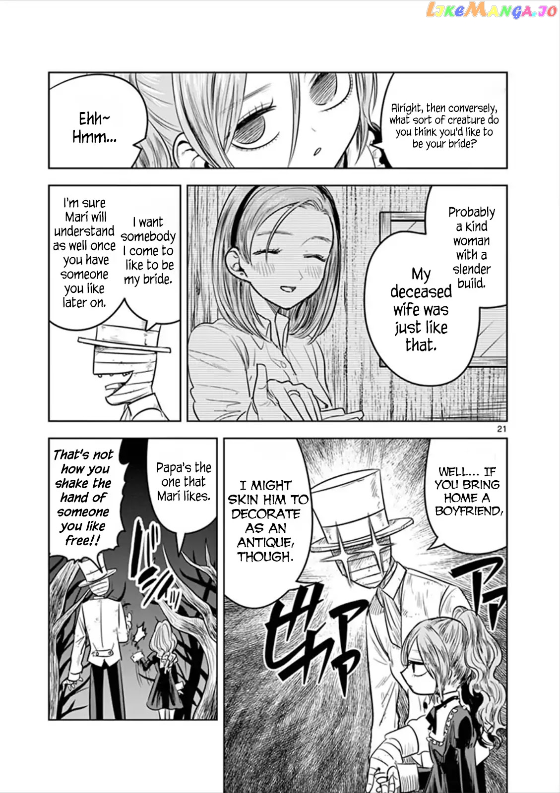 The Duke of Death And His Black Maid chapter 57.2 - page 21
