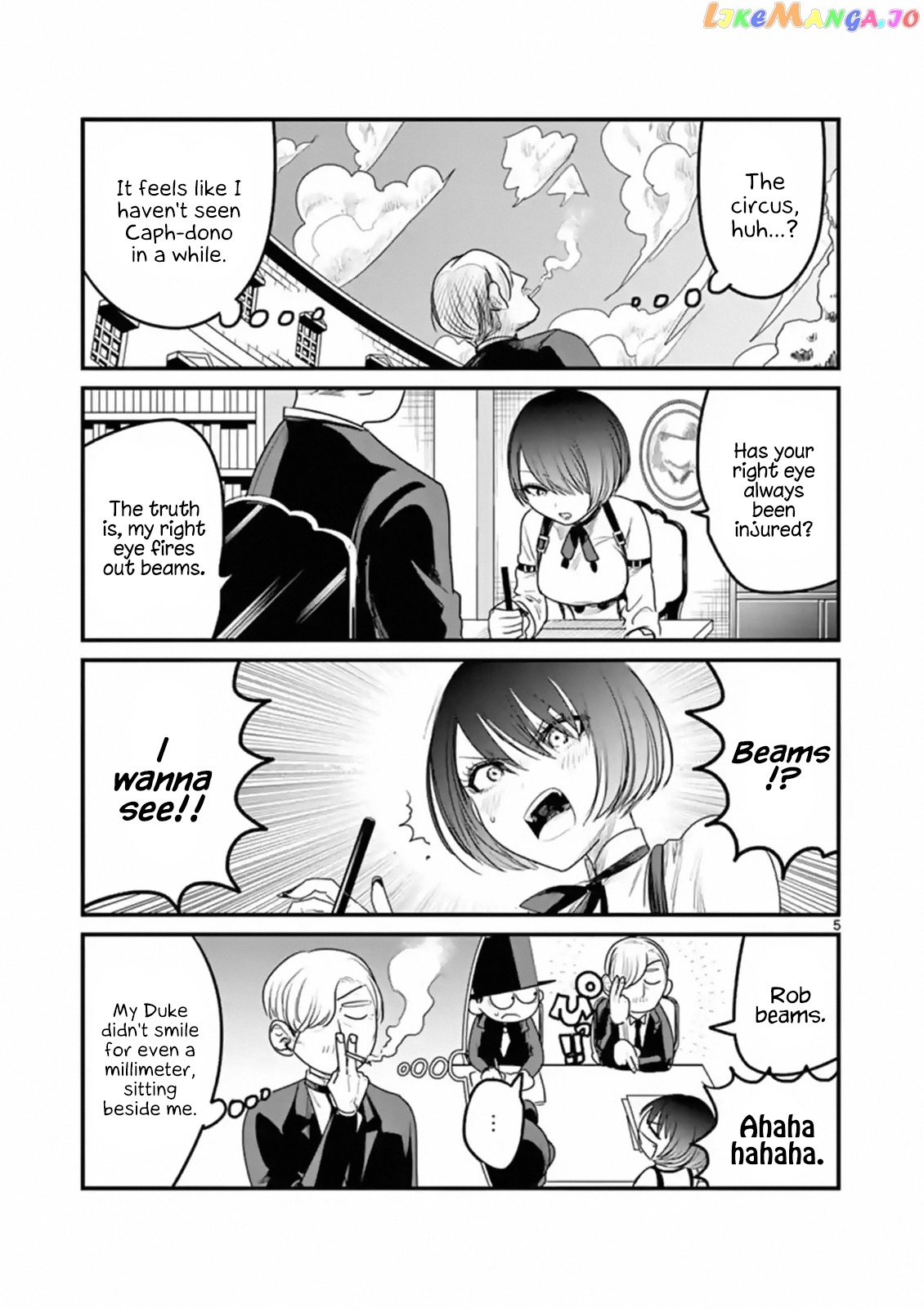 The Duke of Death And His Black Maid chapter 95 - page 5
