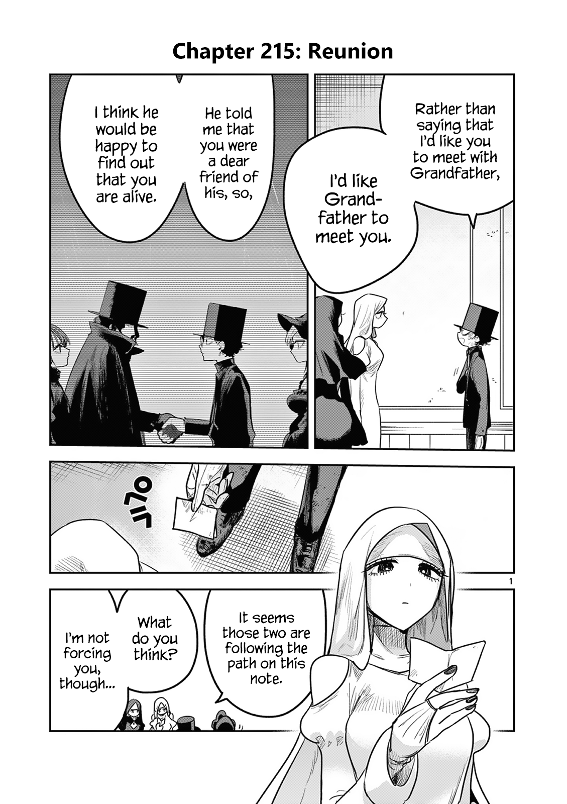 The Duke of Death And His Black Maid chapter 215 - page 1