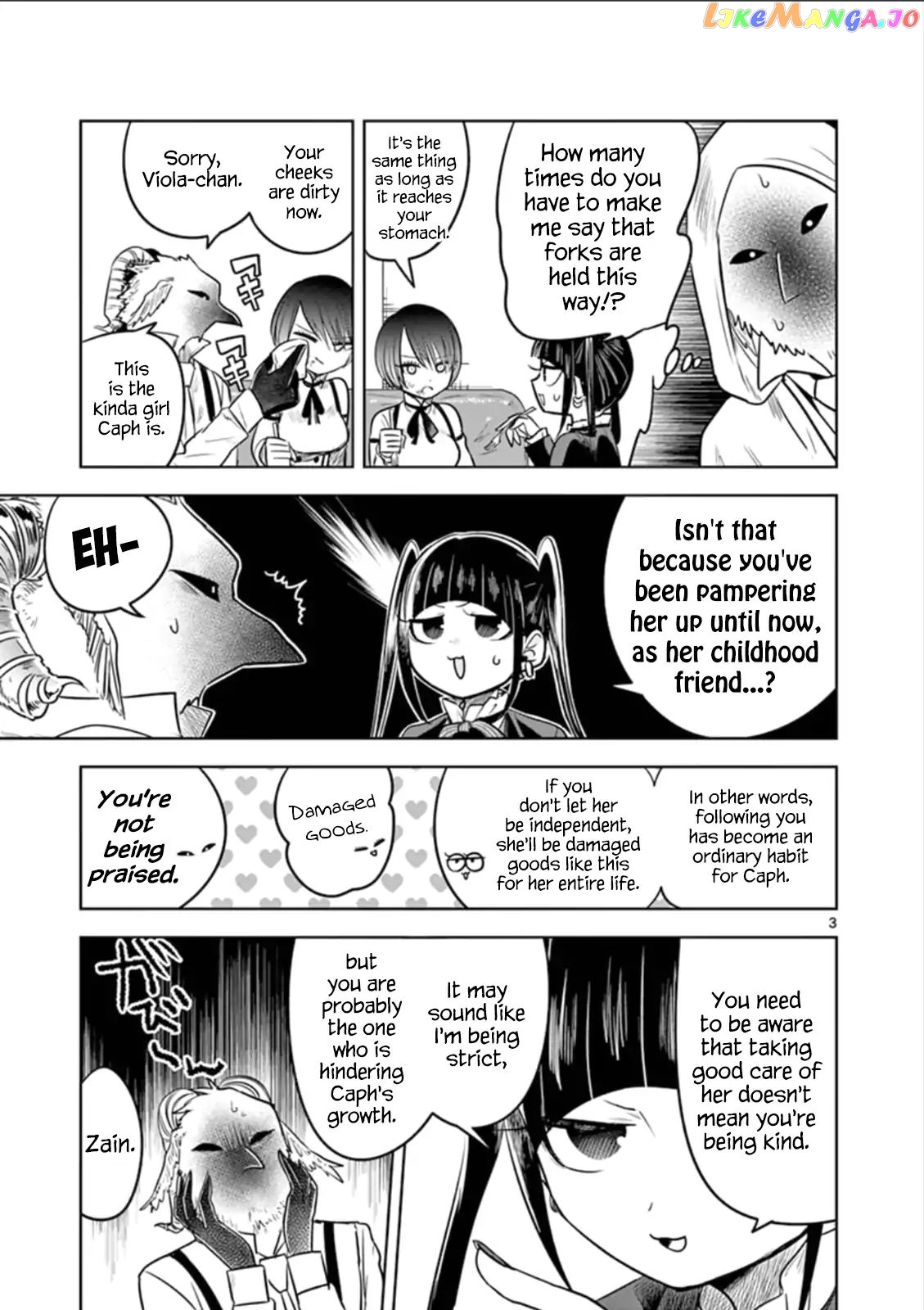 The Duke of Death And His Black Maid chapter 58 - page 3