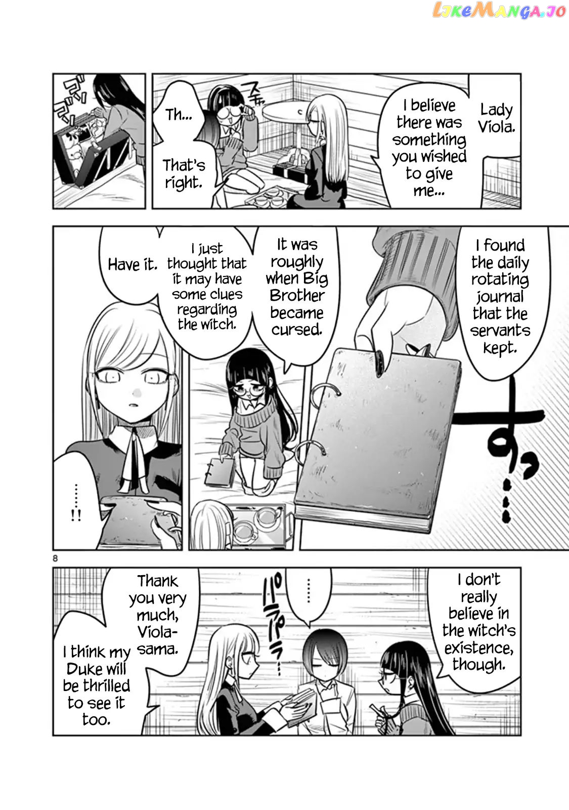 The Duke of Death And His Black Maid chapter 59 - page 8