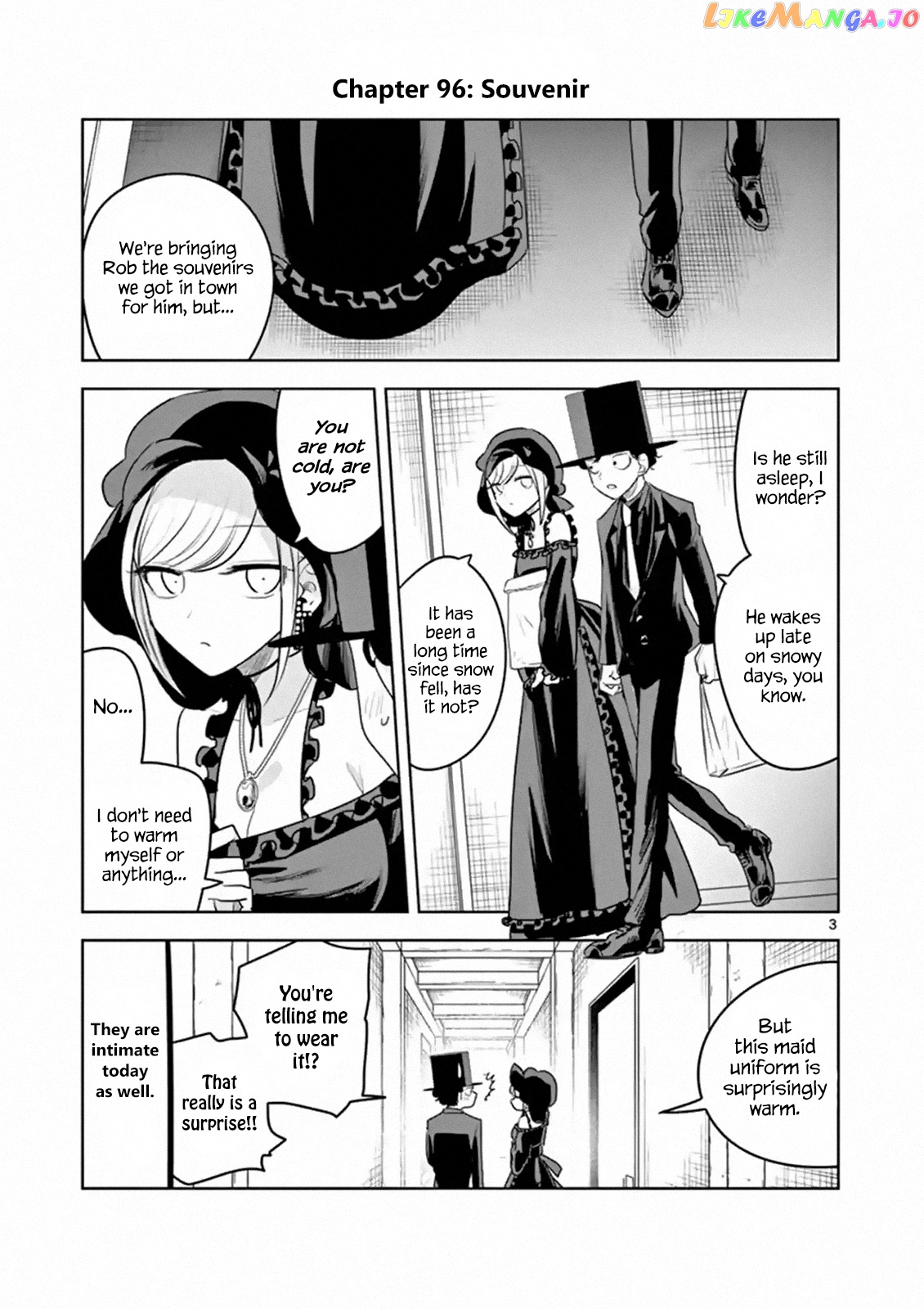 The Duke of Death And His Black Maid chapter 96 - page 3