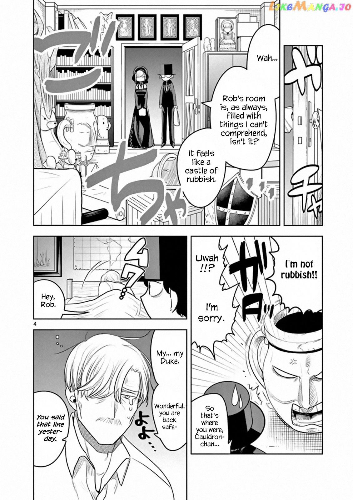 The Duke of Death And His Black Maid chapter 96 - page 4