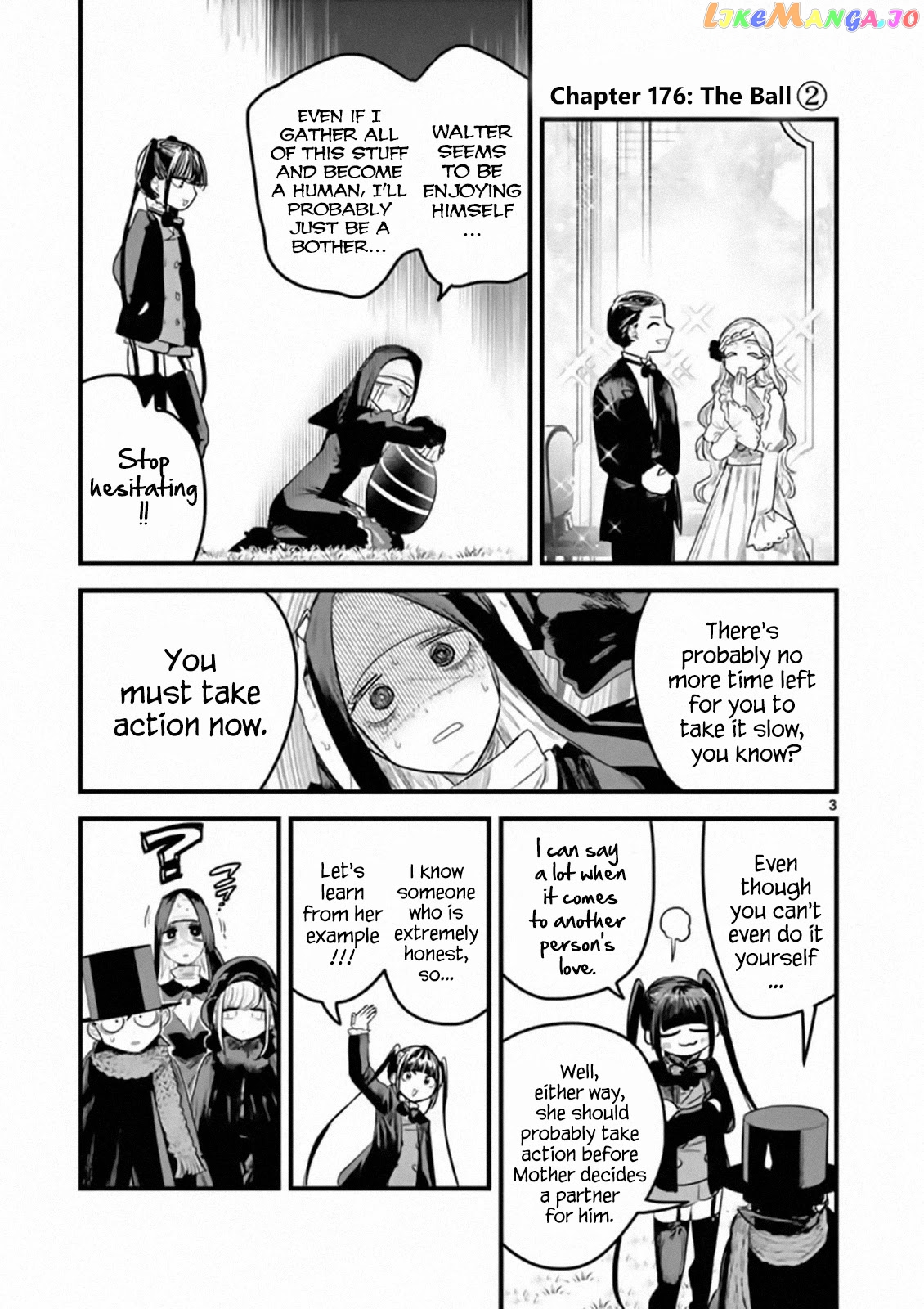 The Duke of Death And His Black Maid chapter 176 - page 3