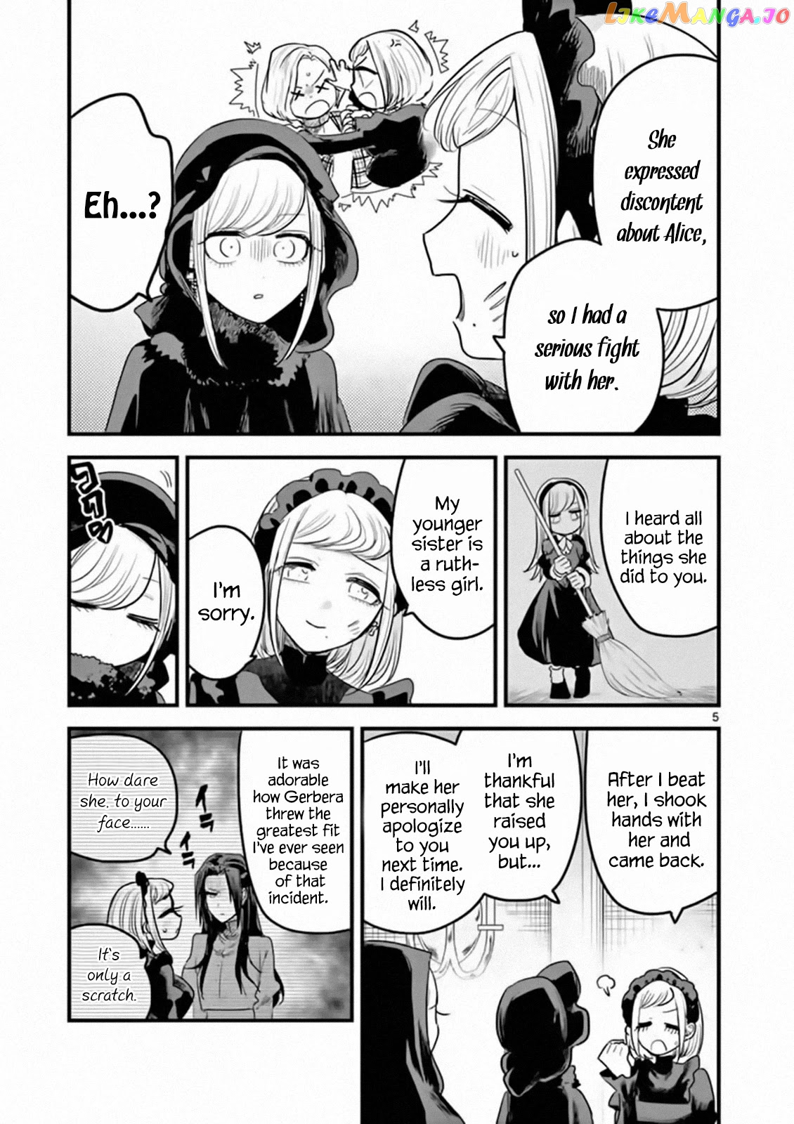 The Duke of Death And His Black Maid chapter 176 - page 5