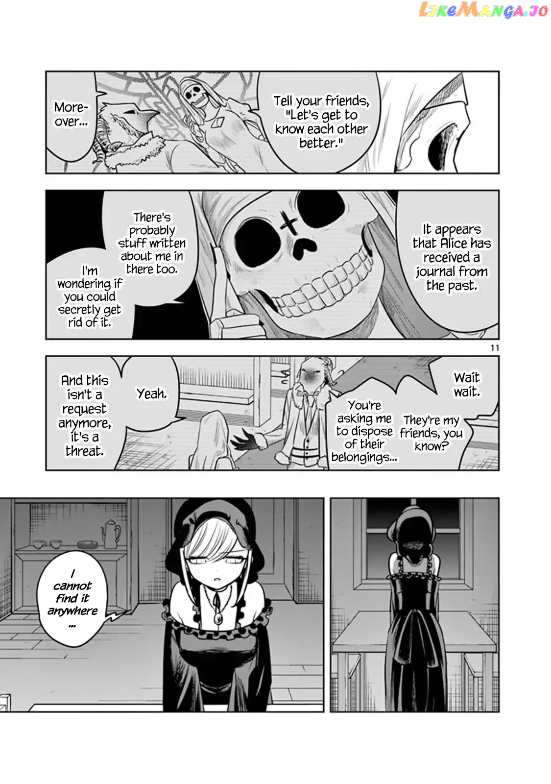 The Duke of Death And His Black Maid chapter 60 - page 11