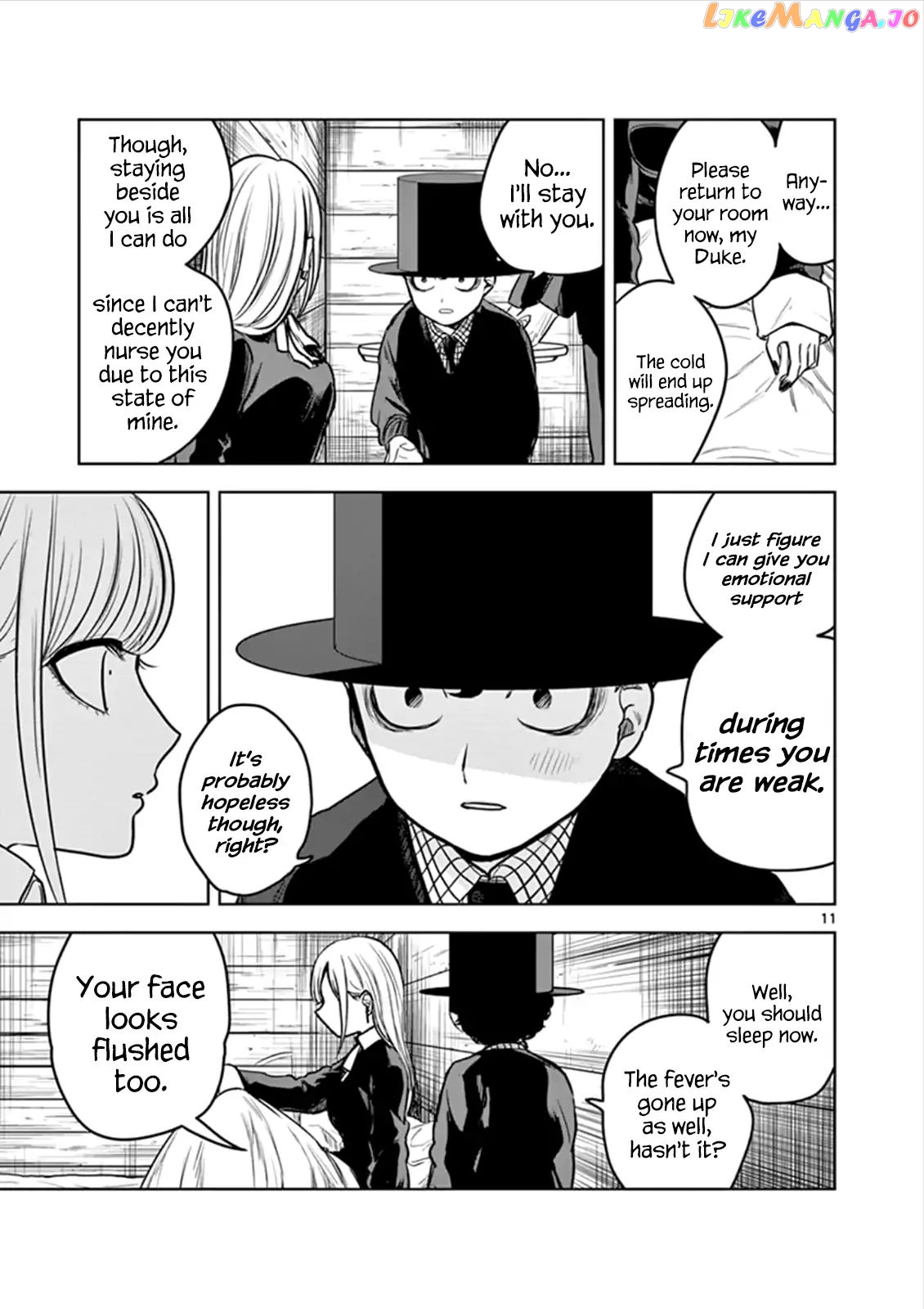 The Duke of Death And His Black Maid chapter 15 - page 11