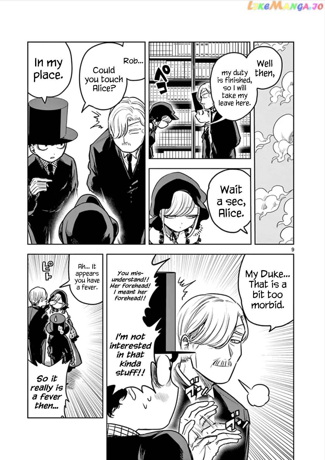 The Duke of Death And His Black Maid chapter 15 - page 9