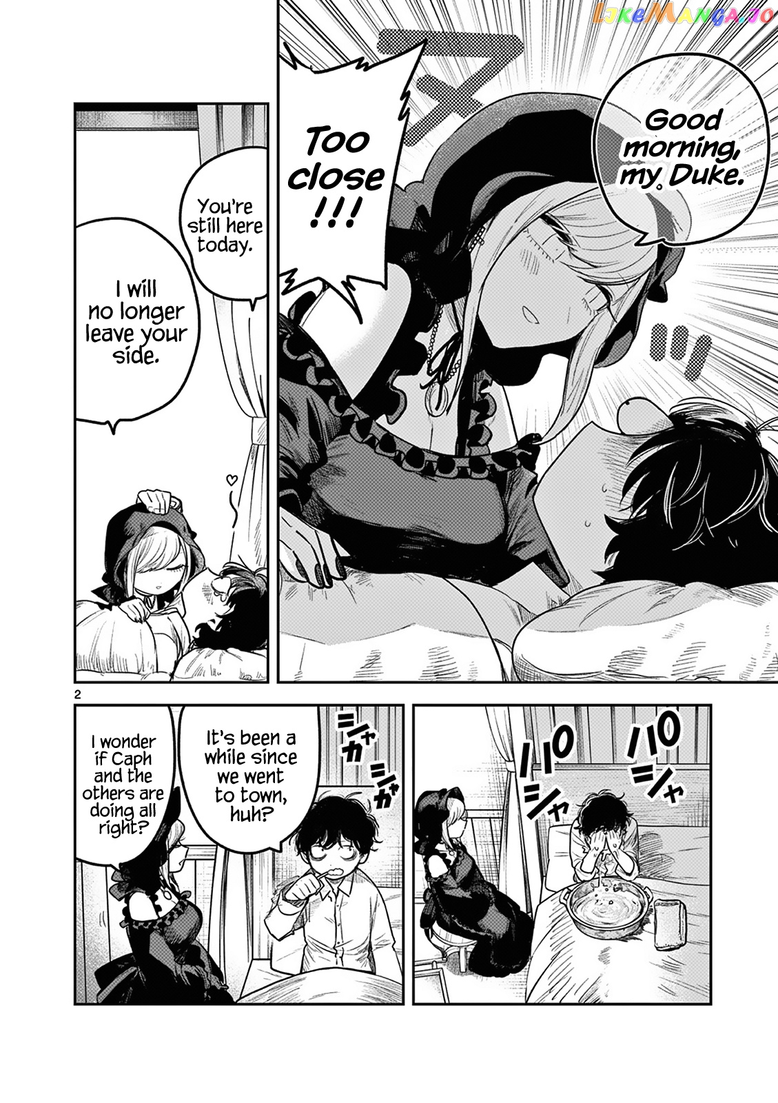 The Duke of Death And His Black Maid chapter 218 - page 2