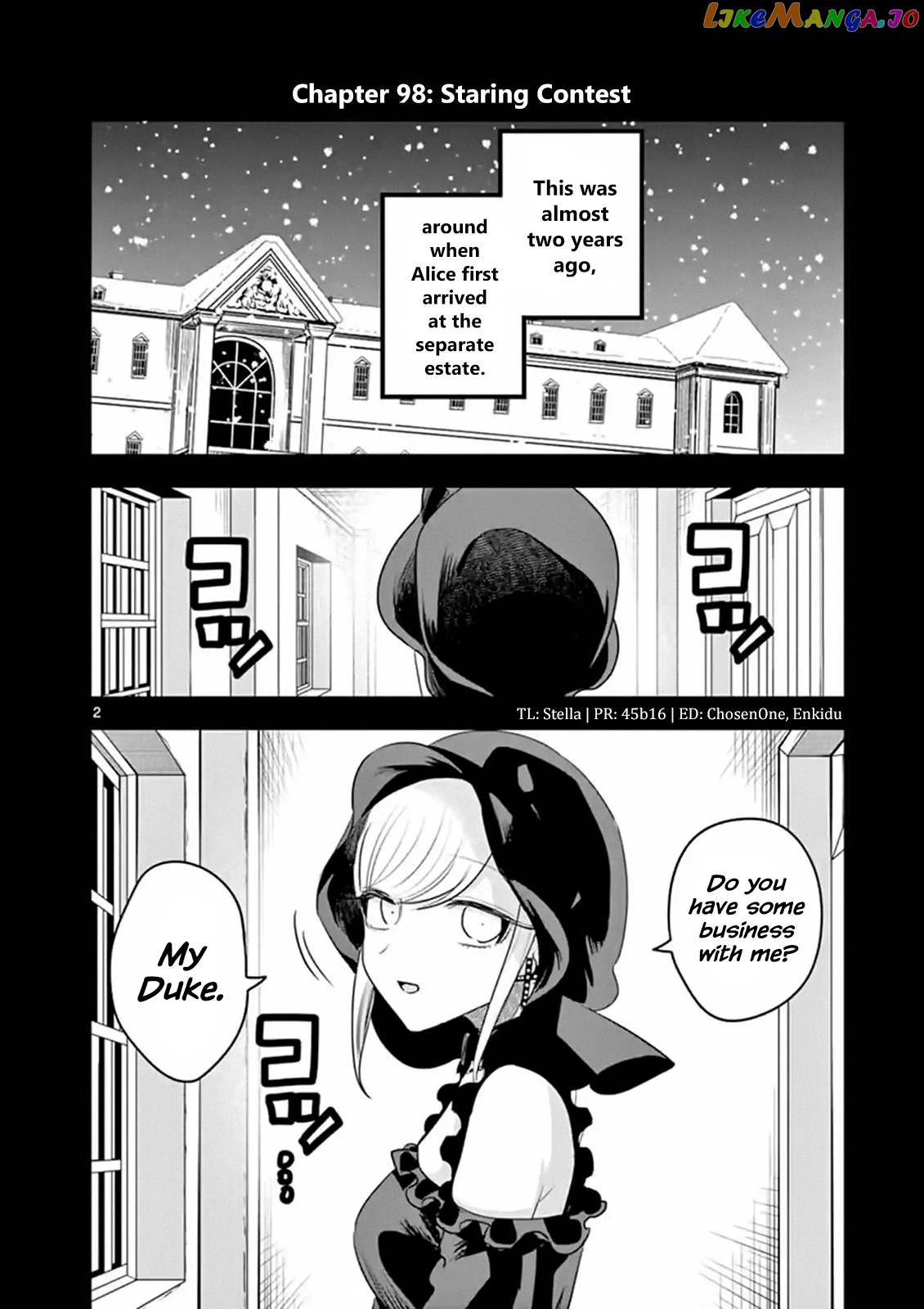The Duke of Death And His Black Maid chapter 98 - page 2