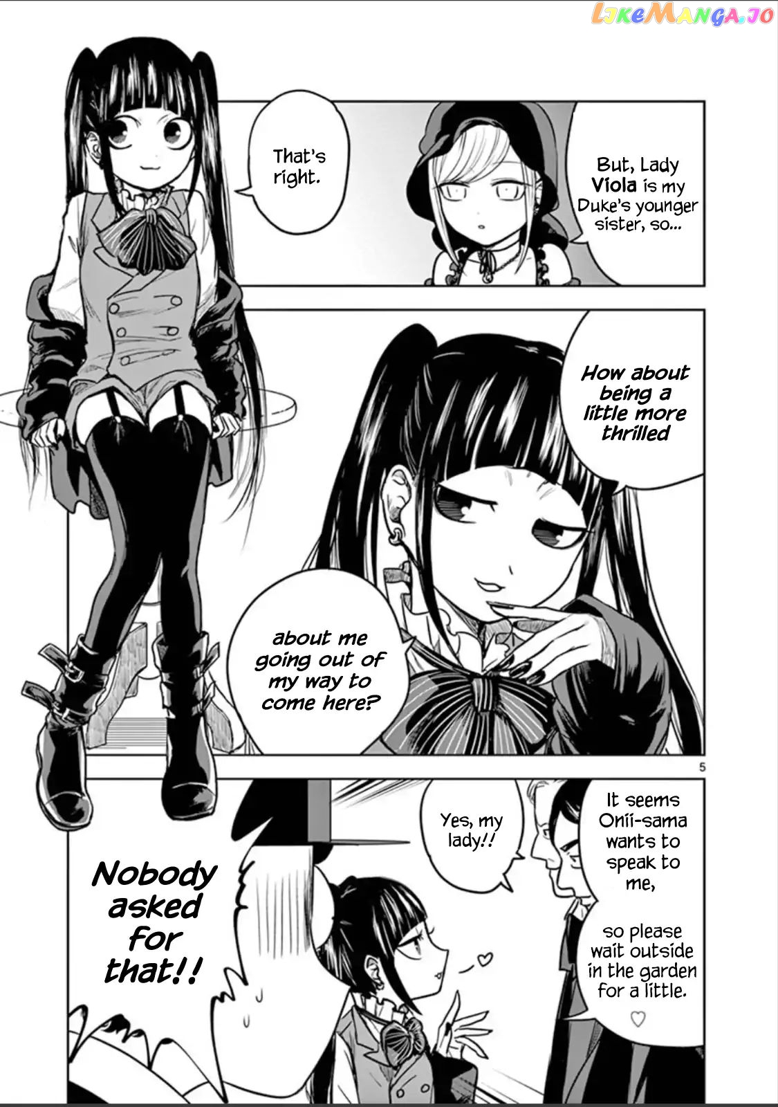 The Duke of Death And His Black Maid chapter 17 - page 5