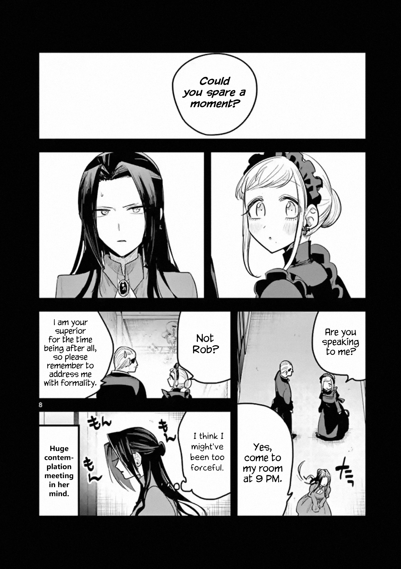 The Duke of Death And His Black Maid chapter 158 - page 8