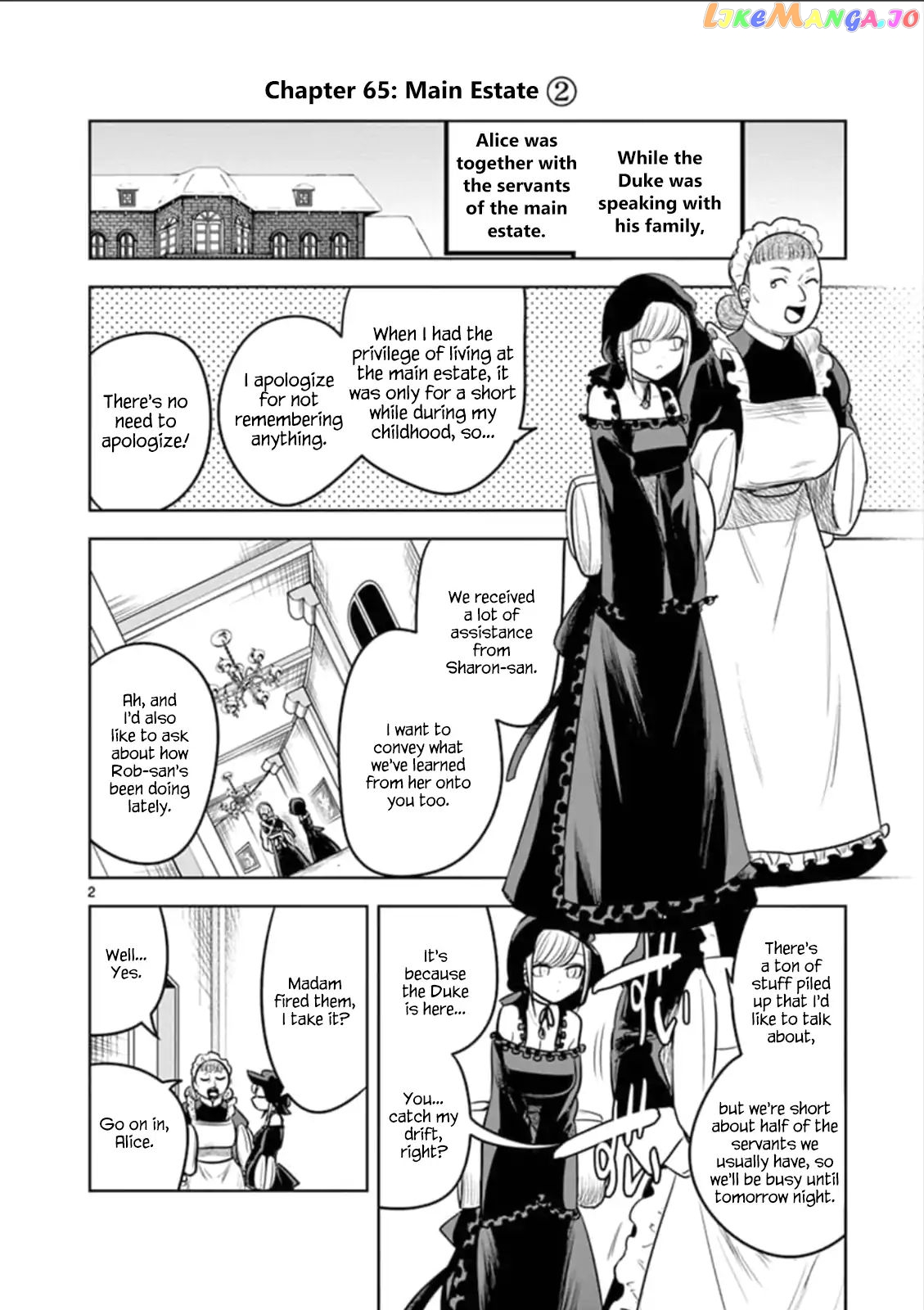 The Duke of Death And His Black Maid chapter 65 - page 2