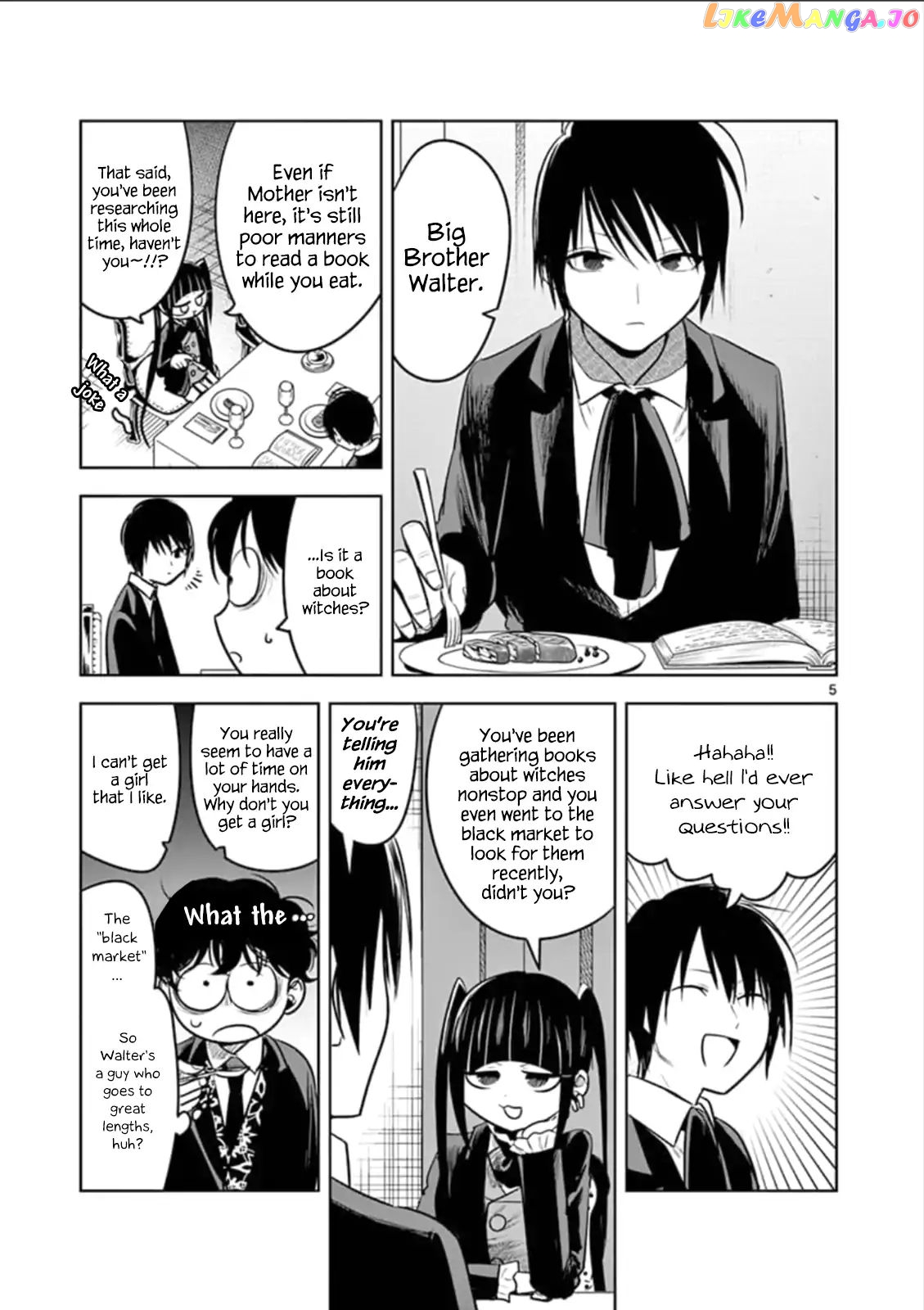 The Duke of Death And His Black Maid chapter 65 - page 5